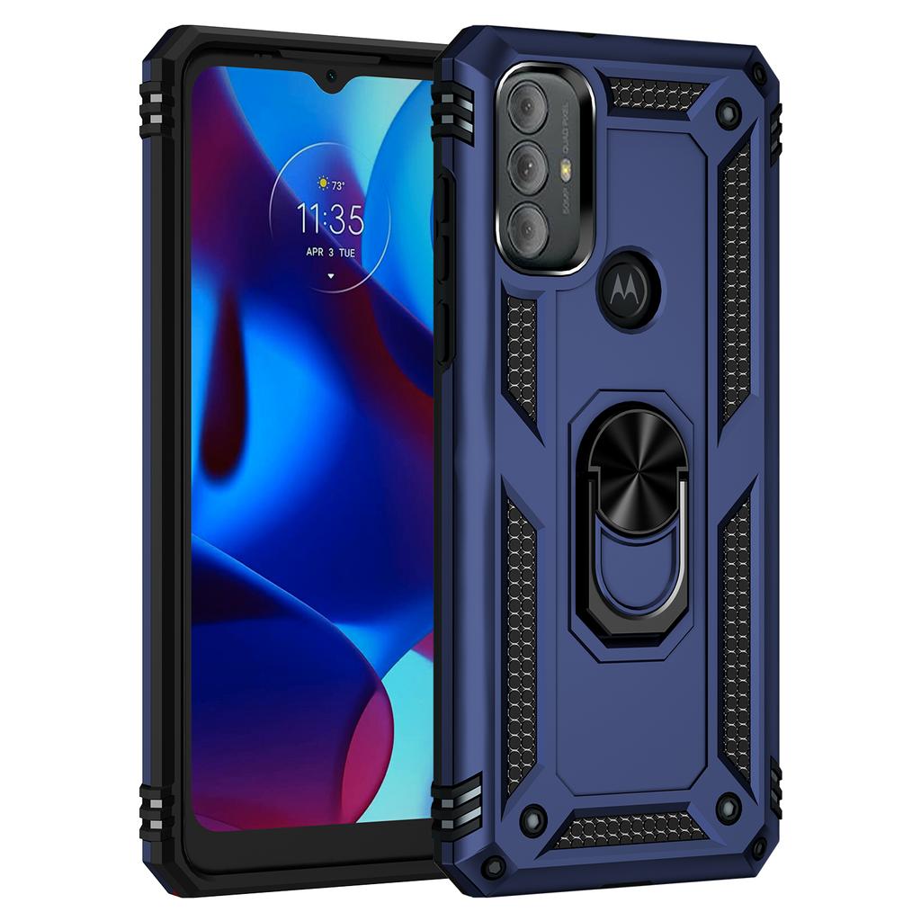 Противоударный чехол для Moto G Power 2022, чехол Moto G Power с кольцом-держателем, деловой чехол для телефона Motorola MotoG GPower Funda Coque