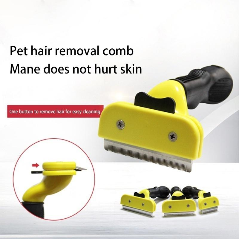 Расческа для собак/кошек, расческа для удаления волос, нож для расчесывания, щетка для удаления шерсти домашних кошек, чистящие средства для домашних животных