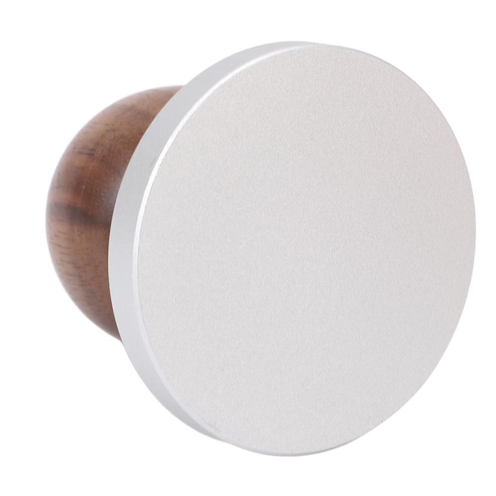51/58mm Diameter Espresso Press Flat Base Barista Coffee Tool Uniform Pressing Tool Home Cafe