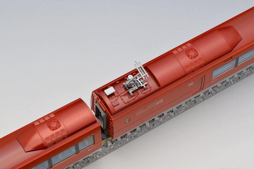TOMYTEC TOMIX N Gauge Odakyu Romance Car 70000 Type GSE 2nd Formation Set 98744 Модель железнодорожной модели поезда