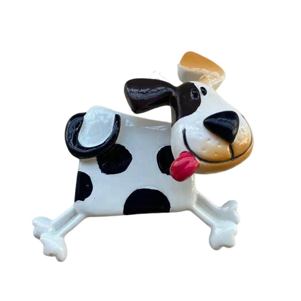 New Cartoon Cute Hand-Painted Animal Personality Creative Resin Design Refrigerator Stickers Kitchen Sticky Notes Decoration