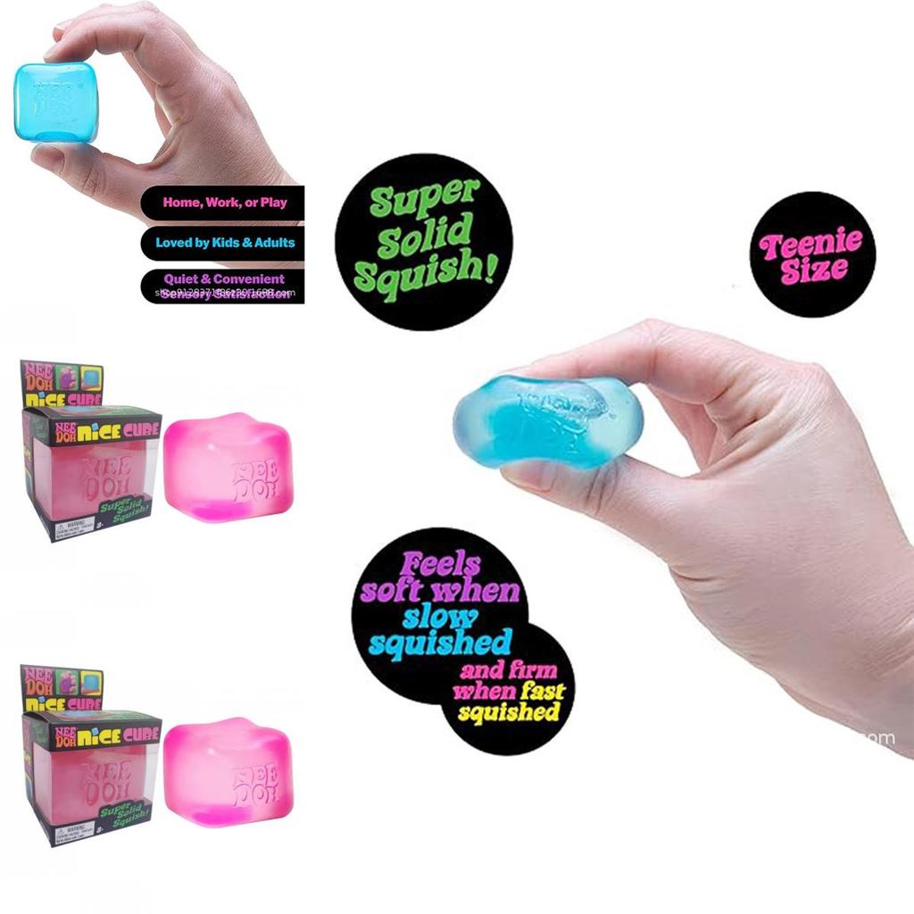 Снятие стресса Needoh Nice Cube Сенсорная игрушка-сквиши для детей и взрослых