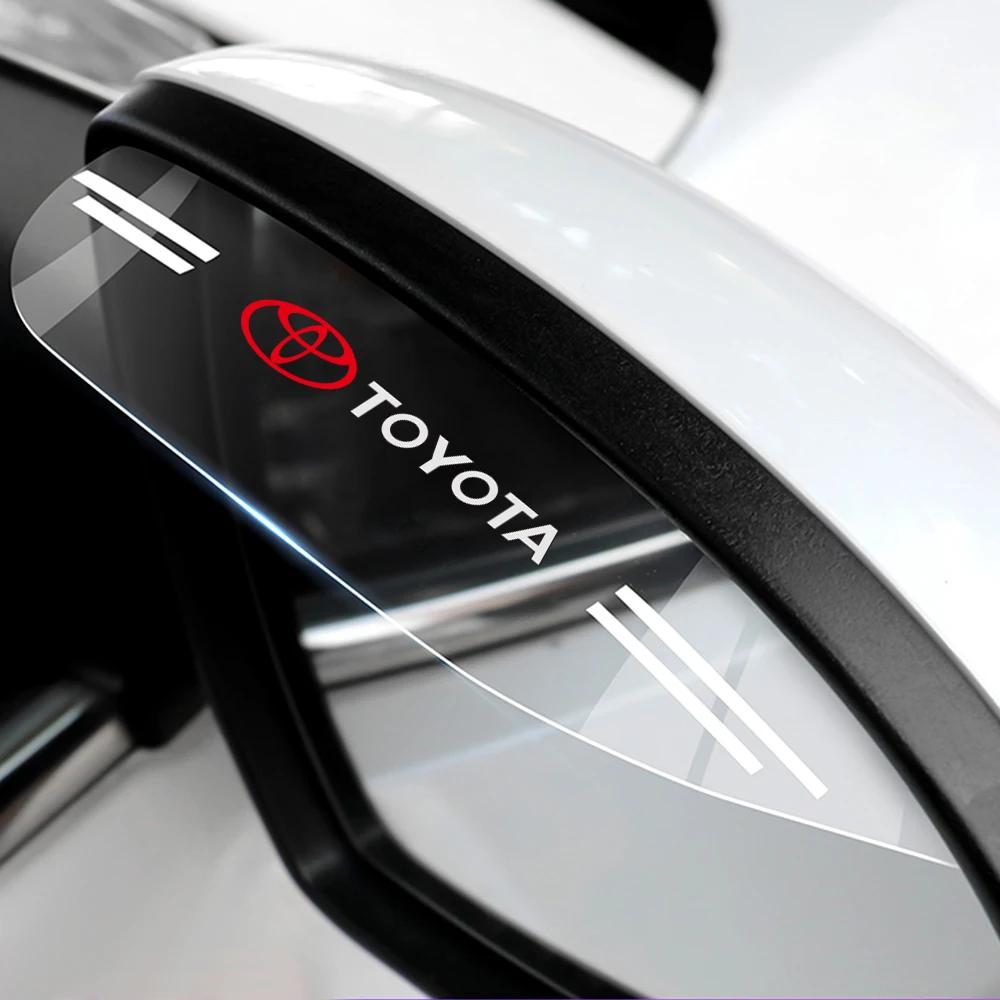 Car Rear View Side Mirror Rain Board Eyebrow Guard Sun Visor For Toyota C-hr Prado Rav4 Yaris Hilux Prius Avensis Corolla Camry