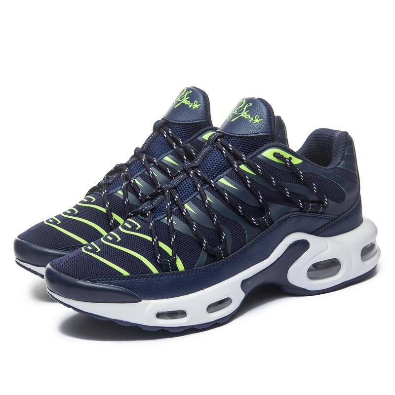 Men Sneakers Running Fashion Outdoor Jogging Sports Shoes Mesh Breathable Cushioning Black Basket Footwear Male Plus Size 39-46