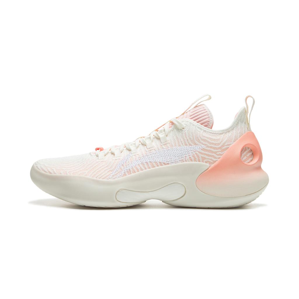 Li-Ning Yushuai Ultra Low Peach Pink Men Sneakers White ABAU033-8