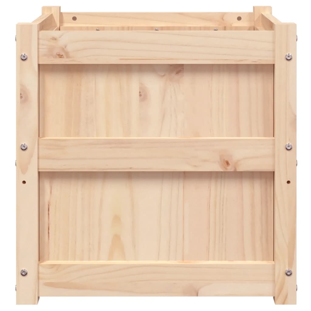Planters 2 pcs Solid Pine Wood