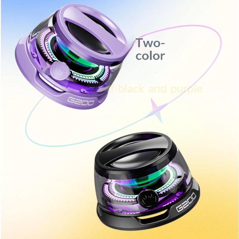 Магнитная Bluetooth-колонка Беспроводная портативная мини-колонка с RGB-подсветкой 5.3 Сабвуфер