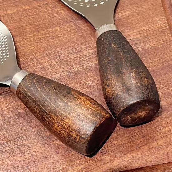 Лопатка для риса из нержавеющей стали со съемным ситом Эргономичная ручка Стоящая ложка для подачи