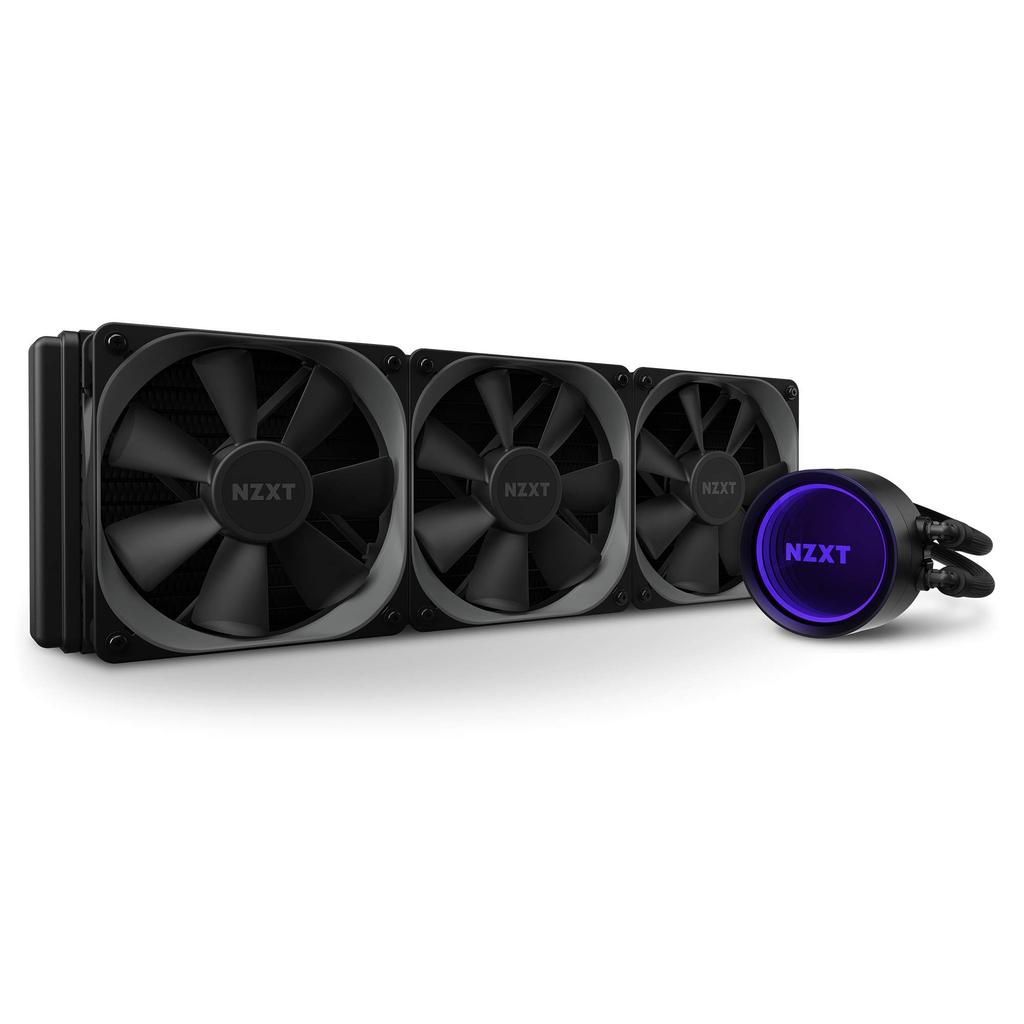 NZXT KRAKEN X73 Simple Water Cooling CPU Cooler with LCD Monitor RGB Compatible 360mm FN1442 RL-KRX73-01