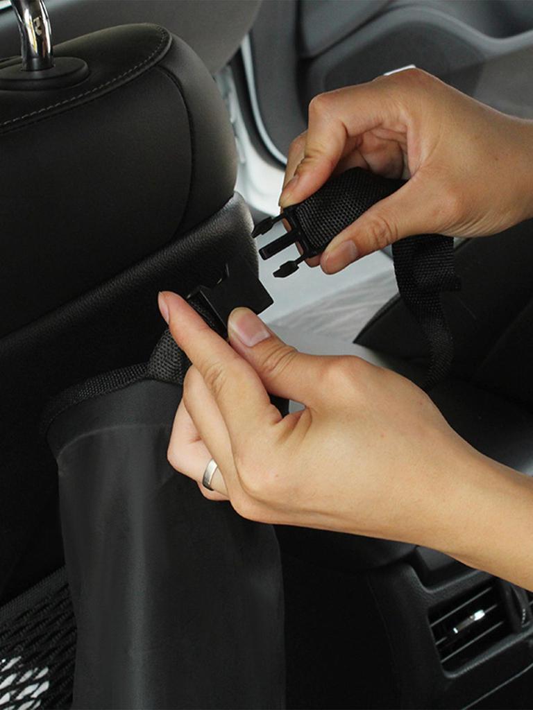 1PC Car Garbage Storage Hanging Bag Car Mounted Environmental Protection Garbage Bag Seat Back Storage Hanging Bag