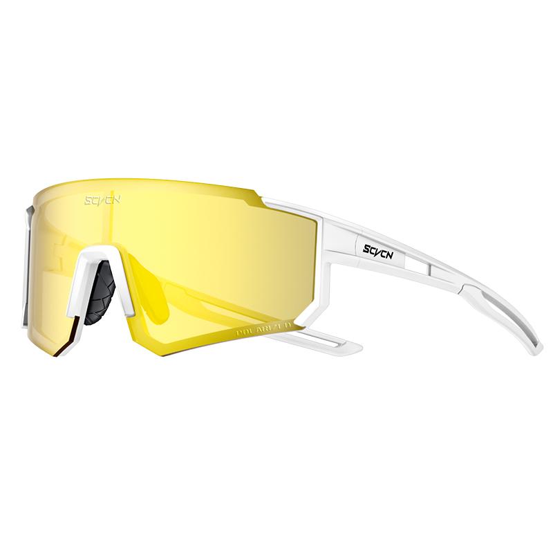 SCVCN Women Yellow Polarized Night Vision Goggles Cycling Sunglasses Men Bike MTB Driving Glasses Outdoor Sports UV400 Glasses 7