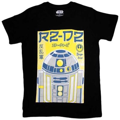 STAR WARS Японская футболка унисекс для взрослых R2-D2