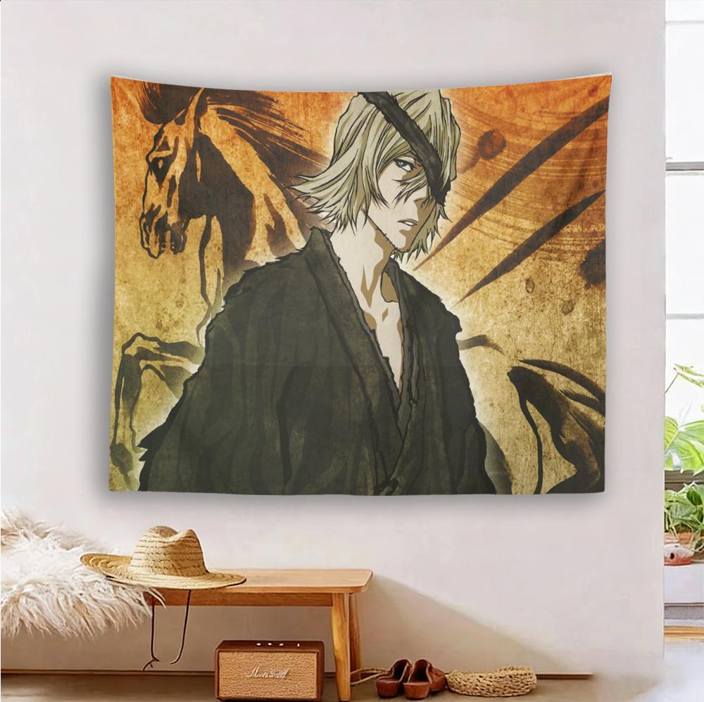 B-Bleach U-Урахара Киске Большой Гобелен, Большой Настенный Гобелен, Крутые Предметы Декора Комнаты Для Спальни Общежития