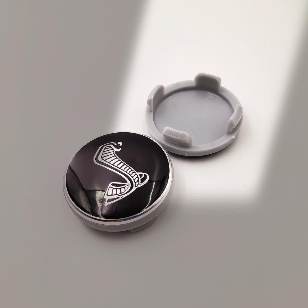 ZLKQ1 4pcs fiat ForFord Car emblem Wheel hub Center Cap Badge covers sticker Decals 54/56/60/62/65mm Styling accessories