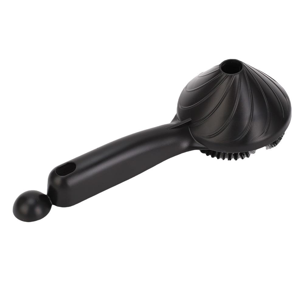 Curved Head Coffee Machine Cleaning Brush Nylon Bristle Nylon Bristle Brush For Grouphead Washing