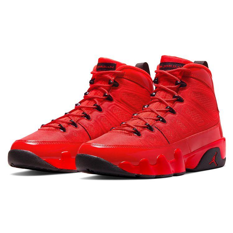 Air Jordan 9 Retro Чили Красные мужские кроссовки Черные CT8019-600