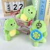 Cartoon Little Turtle Schoolbag Pendant Doll Cute Plush Toy Transport Turtle Grabbing Machine Doll Birthday Gift