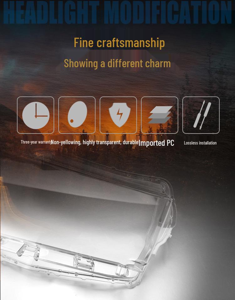 Toyota Highlander Headlight Lens Cover (2018-2020)