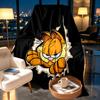 Garfield Print Blanket - Soft & Comfortable, for Bedroom, Travel, Sofa, Home Decoration - Birthday Christmas Gift for Friend