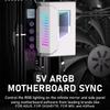 Адаптер питания ATX 24 пин на 180 градусов с ARGB-подсветкой «Бесконечное зеркало», модульный кабель питания для материнской платы