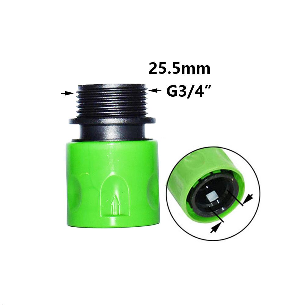 Garden Hose Quick Connector 1/4 3/8 1/2 3/4 1 Inch Stop Water Connector Garden Irrigation Water Coupler Watering Pipe Fitting