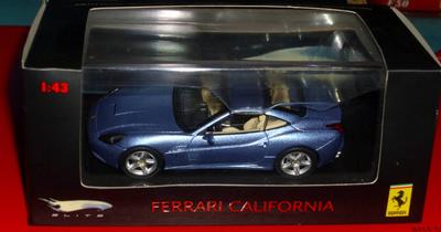 MATTEL DL Ferrari California Elite Готовое изделие 1/43 (синий)