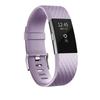 Сменный спортивный ремешок из ТПЭ с ромбовидным узором для Fitbit Charge 2