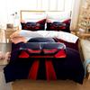 3PCS Single-sided Printed Series Luxury Car Duvet Cover Bedding Set for Kids Comfortable Breathable  Sheet Baby Bedspreads