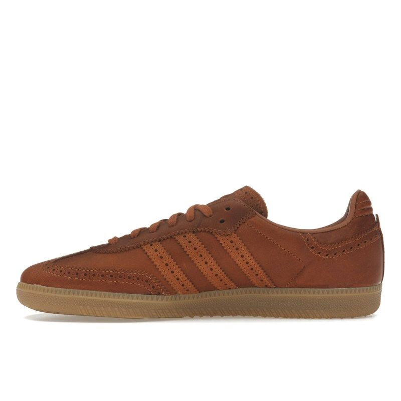 Adidas Samba OG Brogue Pack - кроссовки унисекс Dust Rust Brown Gum JI3232