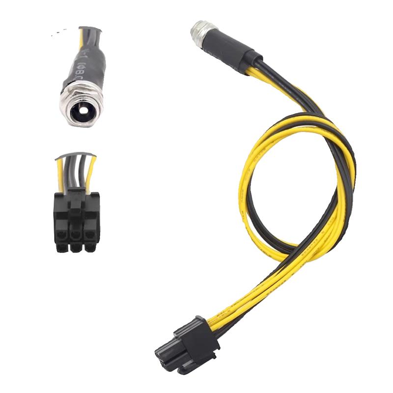 Кабель питания материнской платы компьютера CPU 6Pin DC5521 на 6Pin 6-контактный разъем CPU Внешний 18AWG