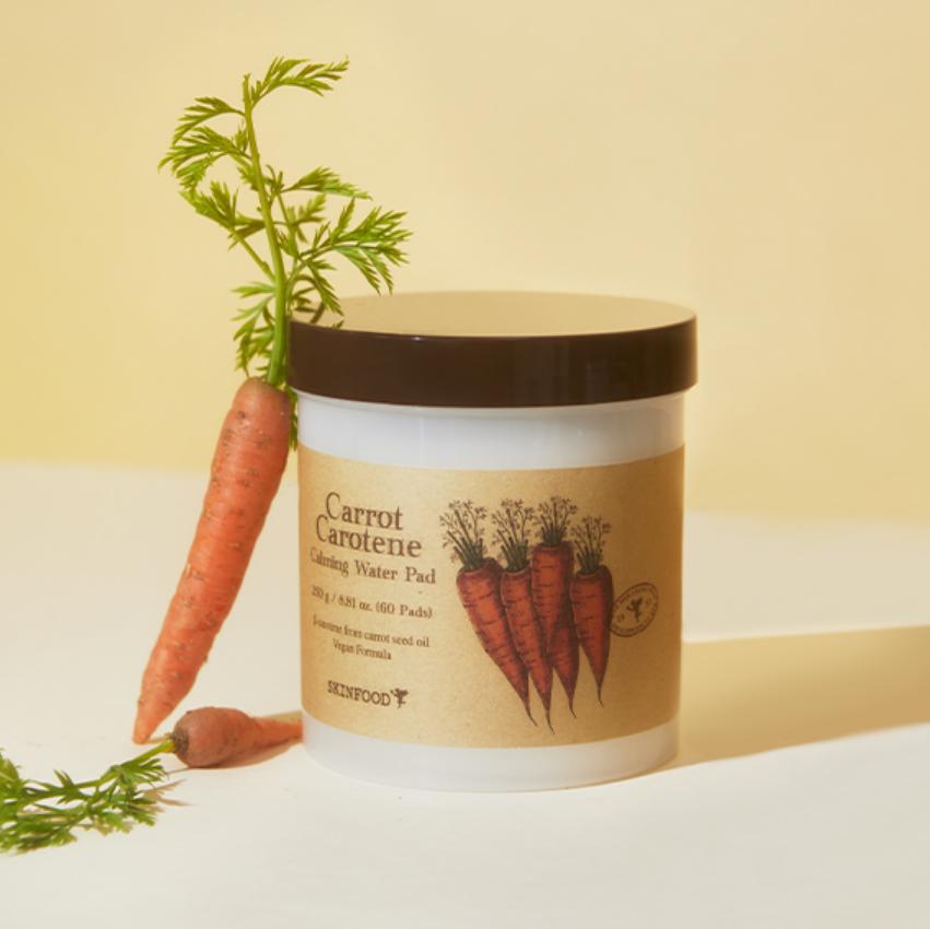 [SKINFOOD] Успокаивающая водная подушечка с морковью и каротином, 250 г (60ea)