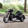 1:9 Harley Davidson TRI GLIDE ULTRA Роскошный Трехколесный Мотоцикл Металлический Литой Модель Мотоцикла Звук и Свет Праздничные Подарки для Парня