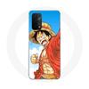 Чехол - Maniacase - Oppo A74 5G - Манга One Piece Луффи - Силикон - Мягкий