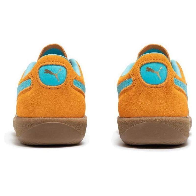 Puma Палермо Унисекс Низкие Немецкие Кроссовки Оранжево-Синие 396463-13