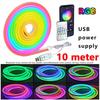 Светодиодные ленты RGBIC Neon 5V для гейминга, окружающее освещение, USB, гибкая световая лента, подсветка для телевизора, для игровой комнаты, украшение для вечеринки