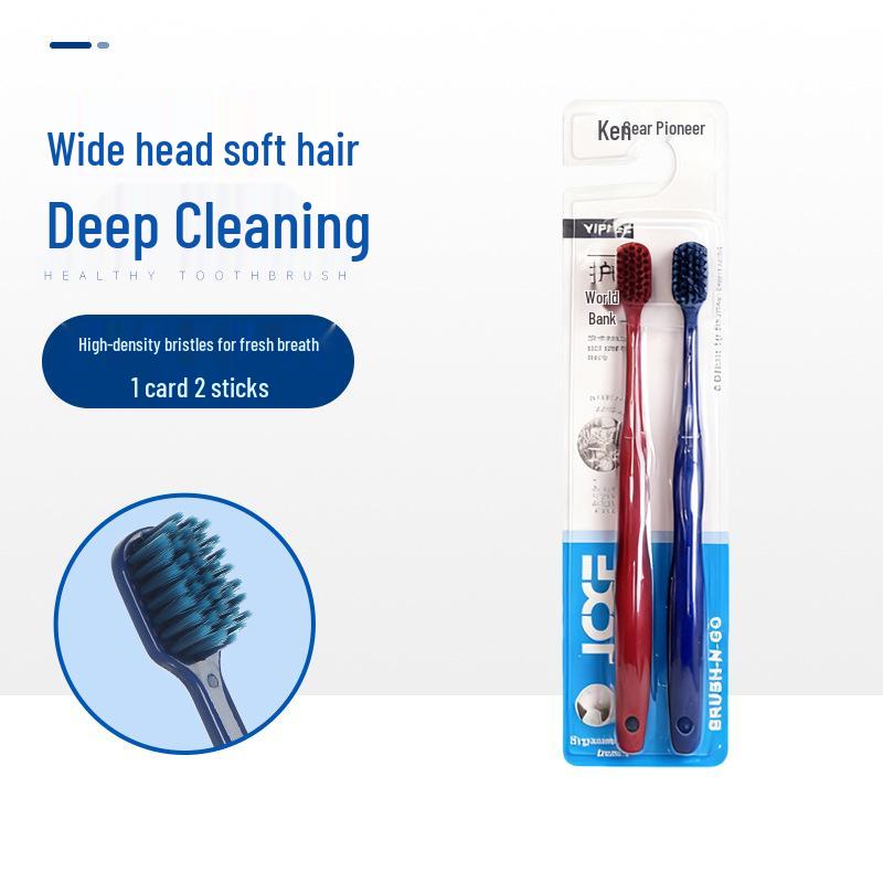 Кент Семейная Упаковка: 5 детских зубных щеток с мягкой щетиной и широкими головками для взрослых - Подходят как для мужчин, так и для женщин и пар