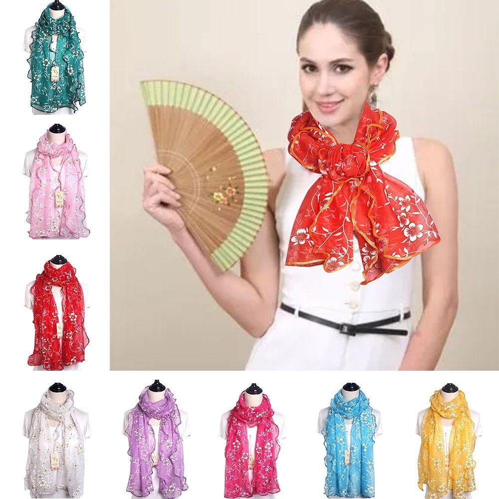 Sunscreen Ladies Women's Scarves Shawl Neckerchief Headband Hijab Scarf Summer