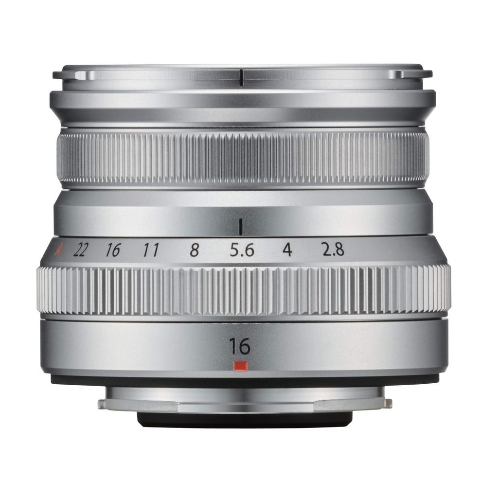 Fujifilm interchangeable Fujinon 16mm prime compact aperture F R WR S X-series lens, F2.8 wide-angle lens, dustproof, splashproof, low-temperature