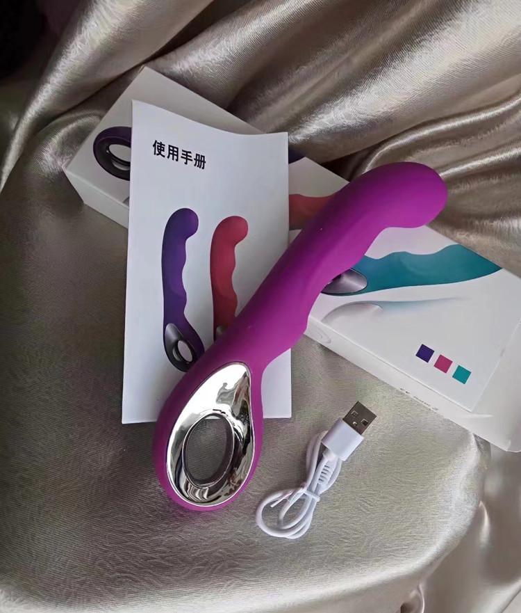 Langchao Rechargeable 10-Frequency Vibrator - Strong Shock, Water-Resistant, Intimate Adult Toy for Women