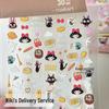 Kiki's Delivery Service 3D Тисненые Наклейки для Ногтей, Стаканов для Воды, Чехлов для Телефона и DIY Камеры CCD