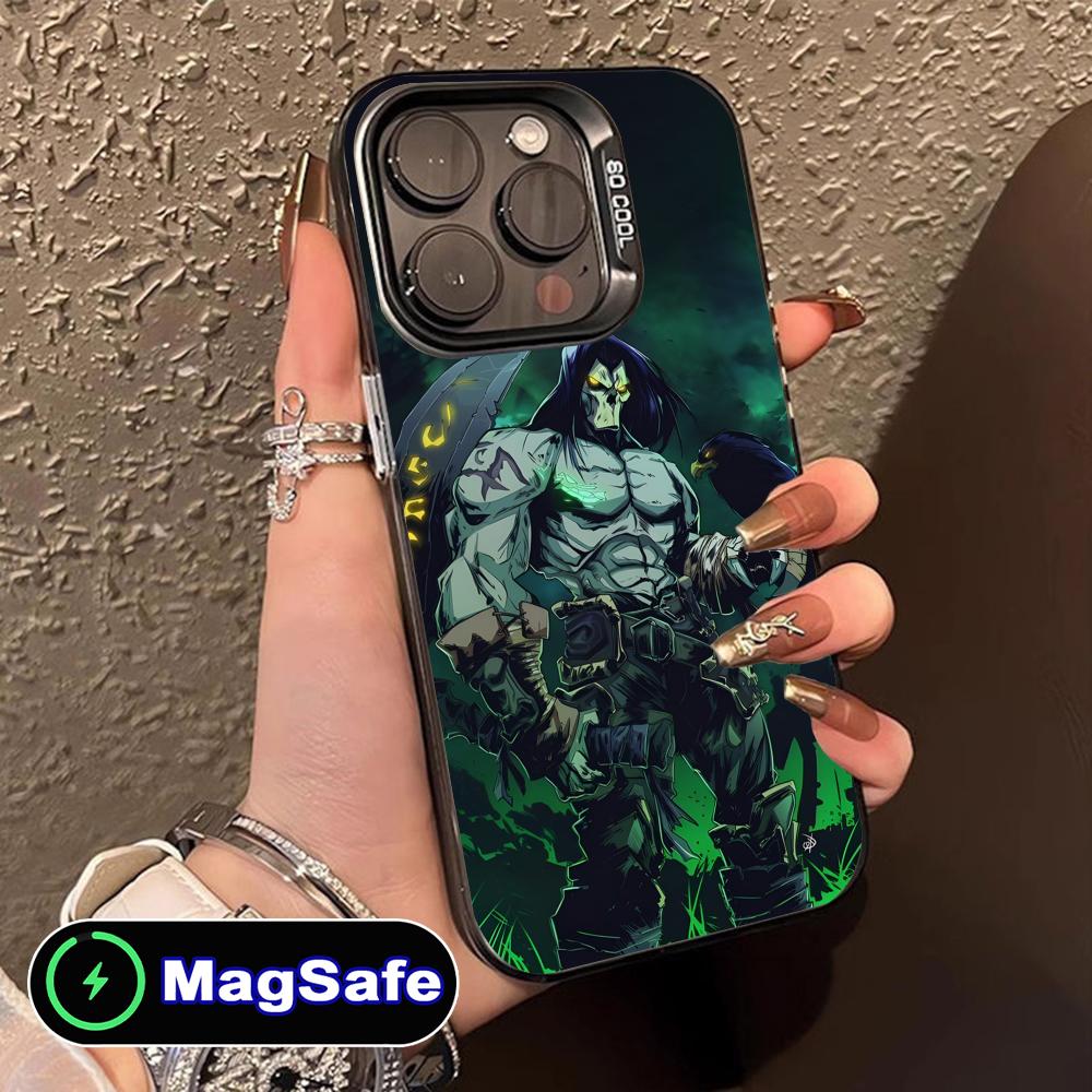 Game Darksiders Mobile Phone Case for iPhone 17 16 15 14 13 12 11 Air Pro Max Plus MagSafe Translucent Colorful Cover Cover