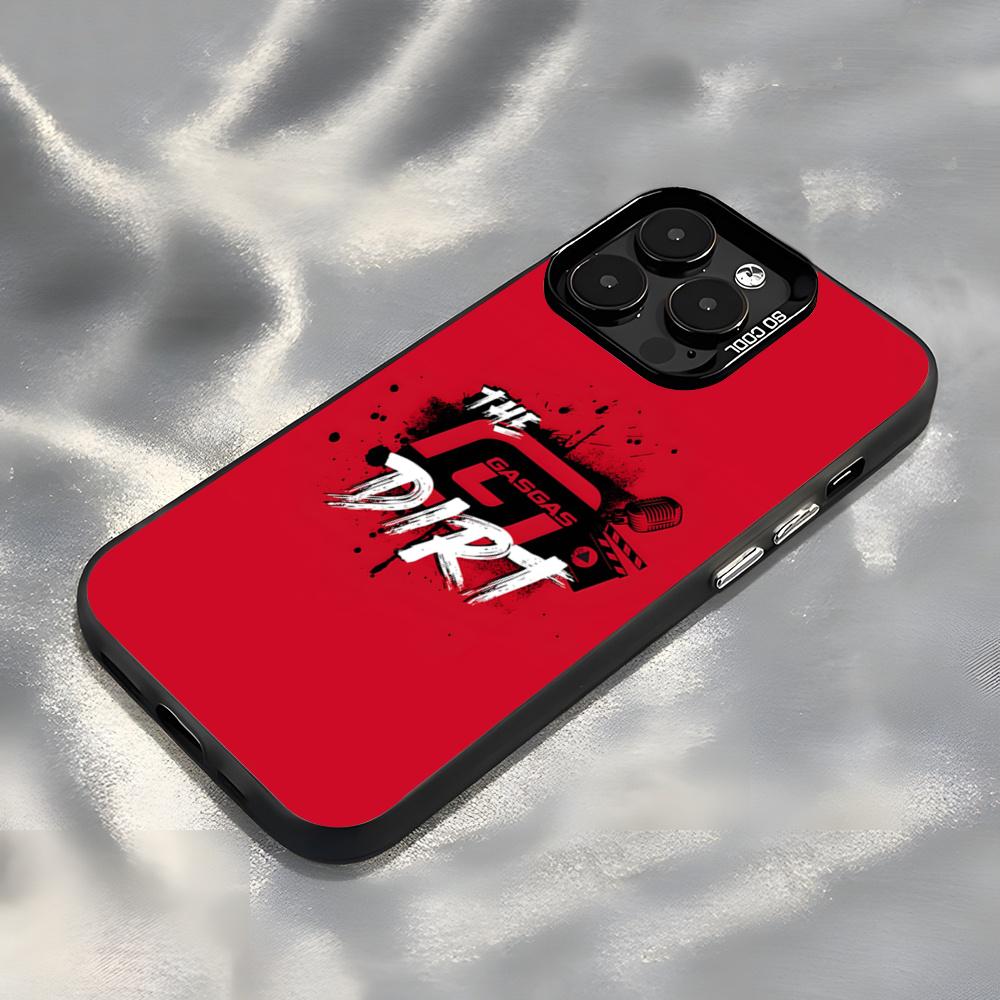 Motorcycle G-GasGas Phone Case For IPhone17 Air 16 15 14 Plus 13 12 11 Pro 7 8 XS Max XR Silver Black Bumper Case
