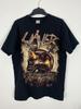 Slayer Мировое Господство 2013 Череп Черный Унисекс Футболка Мужчины Женщины S-5XL KH12530 Унисекс Футболка