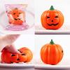 Slow Rising PU Smiling Face Halloween Pumpkins Squishy Charm Mobile Phone Strap Key Chain