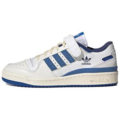 Forum 84 Low White Royal Blue Unisex Sneakers Off-White Cloud-White G55364