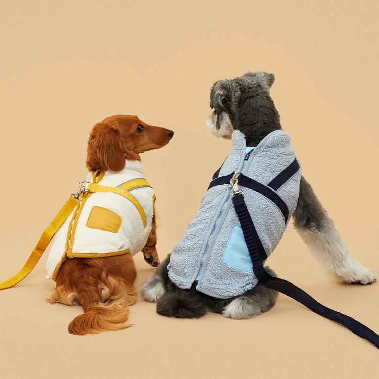 Easy Shearing Harness Jumper 2.0 Dog Fall Winter Clothes Walking T-shirt Padding