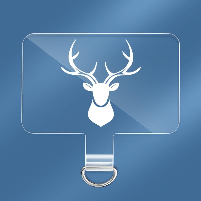 Universal Cellphone Anchors Phone Lanyard Patches Pad Tether Tab for Drop Protections Phone Strap Connector with Rings