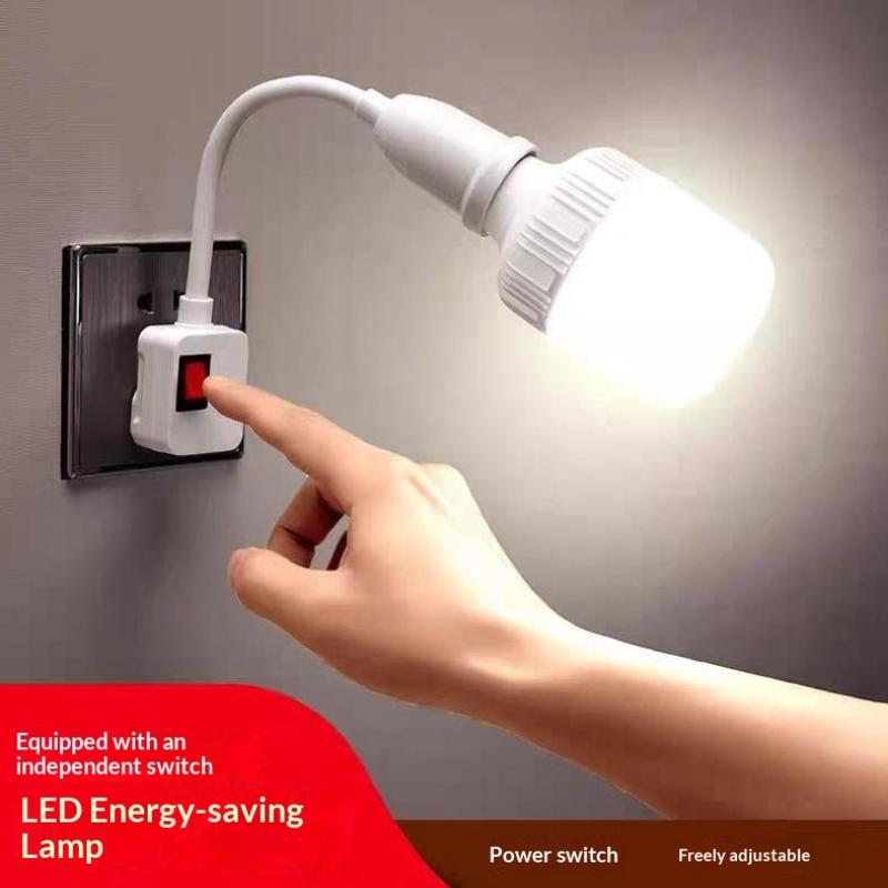 Versatile E27 Lamp Socket with Toggle Switch Ideal for Home Lighting