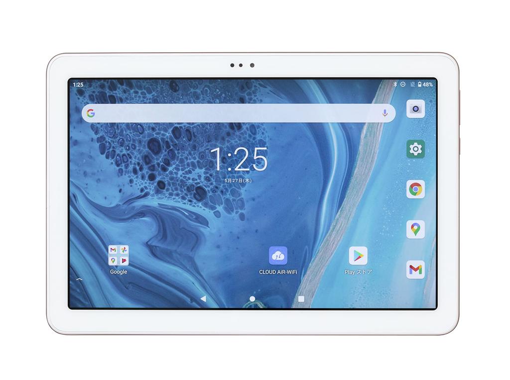 Дюймовый планшет Android11 GSM сертифицированный Можно вставить 2 nanoSIM 1920 x Gold AIR-U ATab-1 10.1 SIM-free (Snapdragon662/ПЗУ64 ГБ, ОЗУ4 ГБ/Разрешение