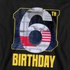 Star Wars Childrens/Kids 6th Birthday Star Wars Greatest Kid XWing Space Heather Pullover Hoodie